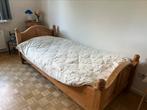 Massief eenpersoonsbed (eventueel samen met matras), Huis en Inrichting, Slaapkamer | Bedden, 190 cm of minder, 70 cm of minder