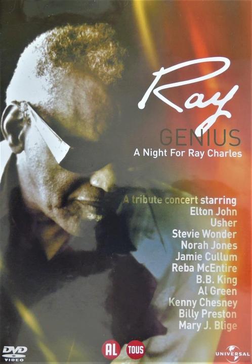 Ray Genius - A Night for Ray Charles - Universal - 2004, CD & DVD, DVD | Musique & Concerts, Comme neuf, Musique et Concerts, Enlèvement ou Envoi
