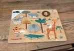 Puzzel safari thema, Ophalen of Verzenden, Minder dan 10 stukjes, Nieuw, Van hout