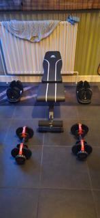 verstelbare fitnessbank, Sport en Fitness, Fitnessmaterialen, Ophalen of Verzenden, Zo goed als nieuw, Rug, Fitnessbank