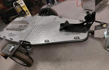 Remorque pour 1 ou 2 motos basculante et pliante beschikbaar voor biedingen