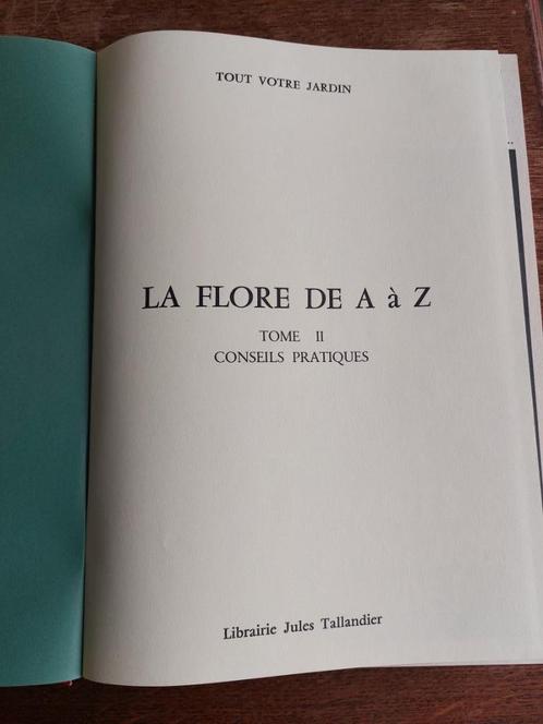 La flore de A à Z, Livres, Nature, Utilisé, Enlèvement ou Envoi