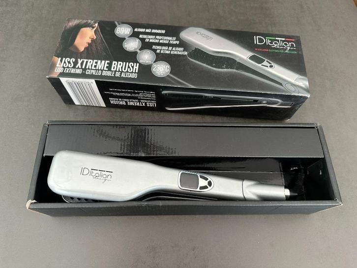Brosse chauffante ID Italian Liss Xtreme Brush – Neuve, Handtassen en Accessoires, Uiterlijk | Haarverzorging, Nieuw, Kam of Borstel