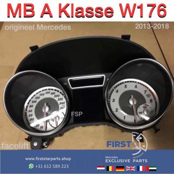 W176 AMG LINE Tellerklok Mercedes A Klasse INSTRUMENTENPANEE beschikbaar voor biedingen