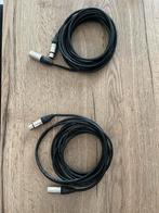 2x DEVINE XLR kabel 5m, Enlèvement, Comme neuf