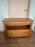 Eiken TV kast, Moins de 100 cm, Enlèvement, Utilisé, Chêne