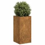 Plantenbak roestig 40x40x80 cm weervast staal - Plaatje!, Verzenden, Minder dan 60 cm, Vierkant, Nieuw