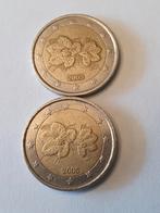 2 munten van 2€ van Finland zie beschrijving, Postzegels en Munten, Ophalen of Verzenden, Finland, Overige waardes