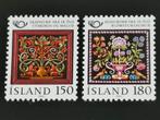 Ijsland 1980 - Norden - oude ambachten - sierkunst, IJsland, Ophalen of Verzenden, Postfris