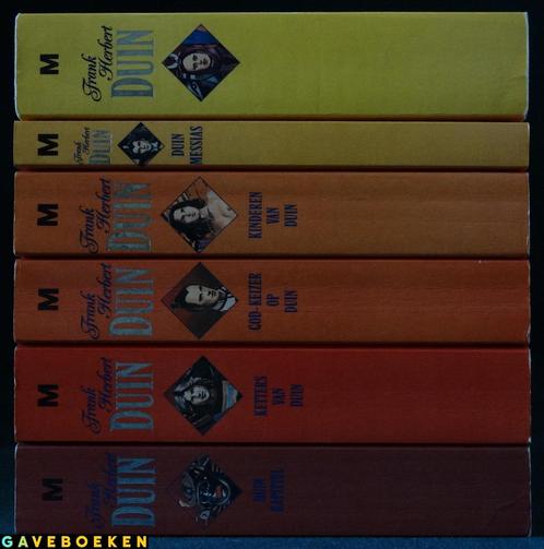 Duin - Frank Herbert - Meulenhoff - 6x - Paperback, Boeken, Science fiction, Gelezen, Ophalen of Verzenden