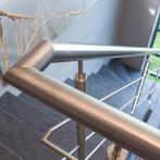 Rvs leuning, Doe-het-zelf en Bouw, Metalen, Ophalen, Nieuw