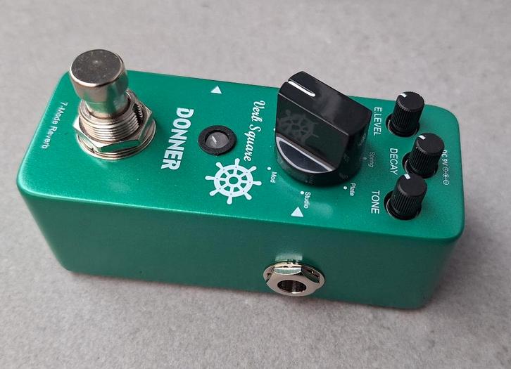 Mini effect pedaal Donner reverb 7 effecten, Musique & Instruments, Effets, Neuf, Reverb, Enlèvement