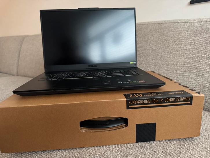 ASUS TUF Gaming A17 laptop FA707 2023, Computers en Software, Windows Laptops, Zo goed als nieuw, 17 inch of meer, Azerty, Gaming