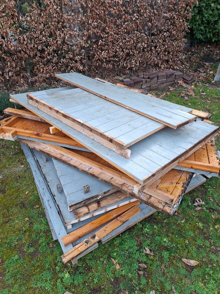 Hout, Doe-het-zelf en Bouw, Hout en Planken, Gebruikt, Plank, Ophalen