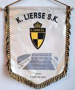 Lierse SK 1990s prachtige unieke vintage voetbal vaandel, Ophalen of Verzenden, Zo goed als nieuw, Vaantje of Sjaal