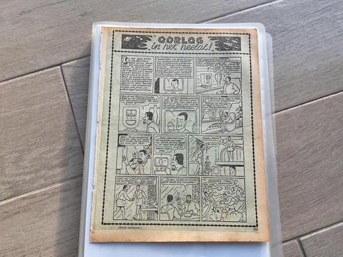 Oorlog in het heelal van Bob De Moor uit 1949, Boeken, Stripverhalen, Gelezen, Eén stripboek, Ophalen of Verzenden