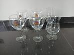 Bierglazen 6st, Ophalen of Verzenden, Zo goed als nieuw, Bierglas