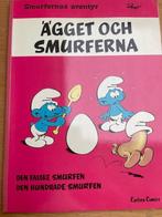 Het ei en de smurfen ( in het Zweeds ), Boeken, Stripverhalen, Peyo, Eén stripboek, Ophalen of Verzenden, Zo goed als nieuw