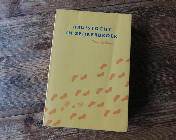 Kruistocht in spijkerbroek - Thea Beckman (2003), Boeken, Kinderboeken | Jeugd | 13 jaar en ouder, Gelezen, Fictie, Ophalen of Verzenden