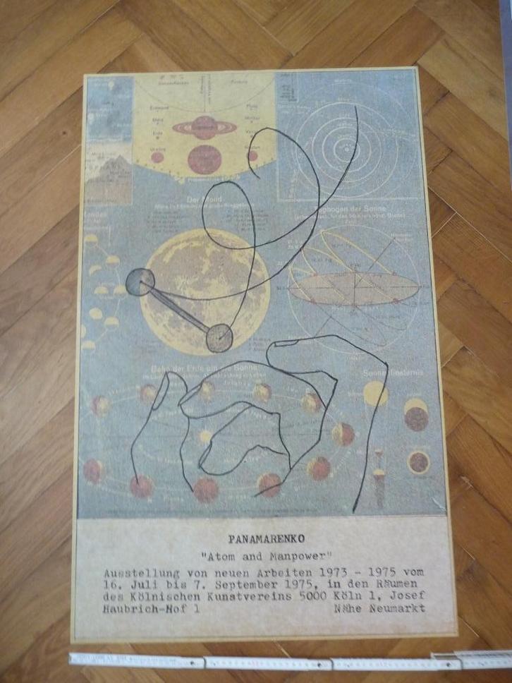 PANAMARENKO - AFFICHE VAN 50 JAAR OUD., Antiek en Kunst, Kunst | Litho's en Zeefdrukken, Ophalen of Verzenden