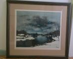 Lithografie Albert Saverys, Antiek en Kunst, Ophalen