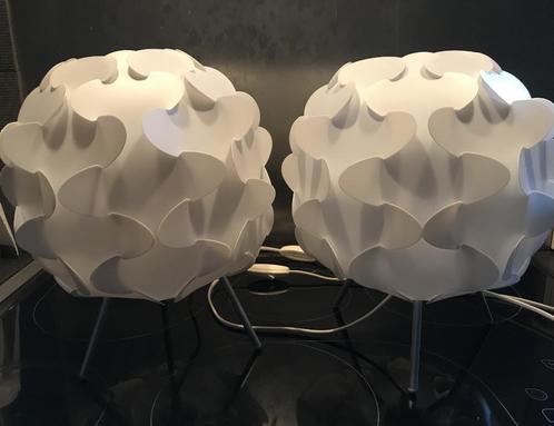 Twee nachtlampjes Ikea als nieuw, Huis en Inrichting, Lampen | Tafellampen, Zo goed als nieuw, Ophalen