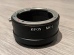 Kipon Nikon ai(s) - Leica L adapter, Ophalen of Verzenden, Zo goed als nieuw, Nikon