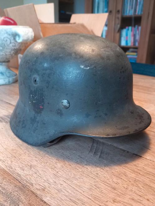 WH M35 DD Q64, Verzamelen, Militaria | Tweede Wereldoorlog, Landmacht, Helm of Baret, Ophalen