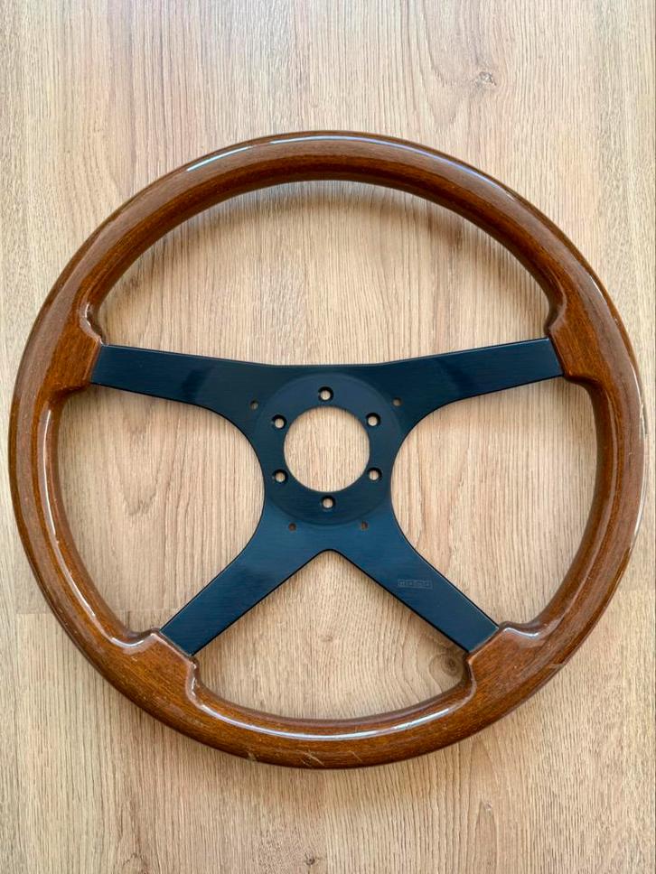 Momo Houten Stuur Bmw E21 E23 E24 E28 E30 E34 Hartge Alpina, Auto-onderdelen, Besturing, Alfa Romeo, Amerikaanse onderdelen, Audi