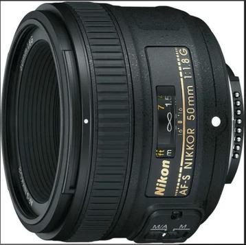 Nikon Nikkor 50mm 1.8 AF-S beschikbaar voor biedingen