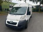 PEUGEOT BOXER 3.0 HDI L3 H2 2010 193000KM AC  KEURING 163PK, Auto's, Voorwielaandrijving, Stof, Wit, Particulier