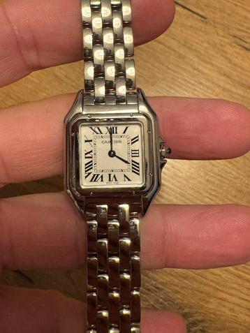 Cartier Panthère – 27 mm – Staal – Met doos & papieren beschikbaar voor biedingen