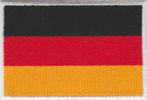 Duitsland vlag stoffen opstrijk patch embleem #2, Collections, Vêtements & Patrons, Envoi, Neuf
