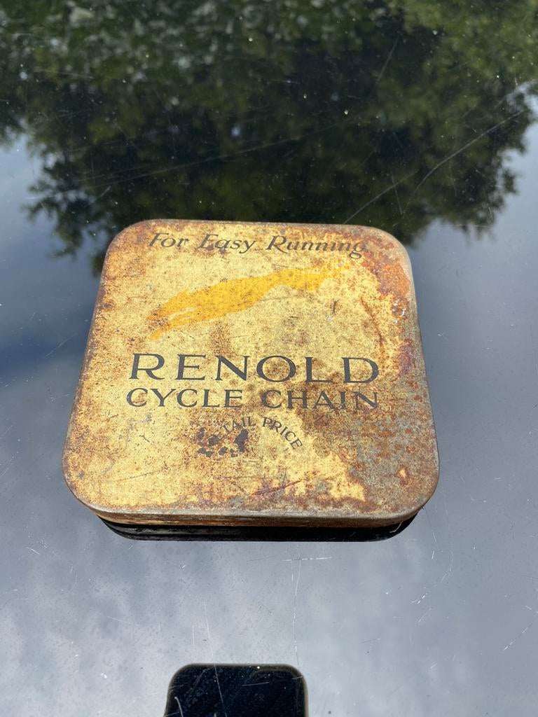 Boîte ancienne chaîne moto, Comme neuf