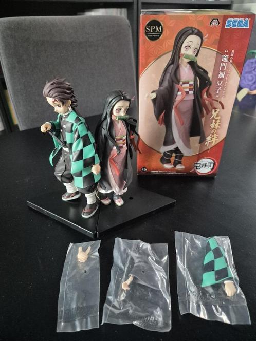 Demon slayer Tanjiro + Nezuko anime figurines, Verzamelen, Poppetjes en Figuurtjes, Nieuw, Ophalen of Verzenden