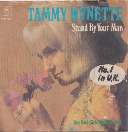 Tammy Wynette – Stand by your man / Your good girl’s gonna g, Cd's en Dvd's, Vinyl Singles, Gebruikt, Single, Pop, 7 inch, Ophalen of Verzenden