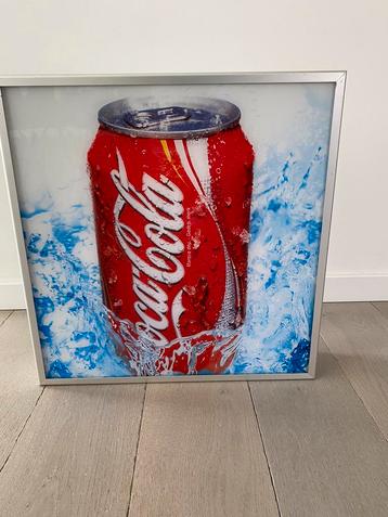Boîte lumineuse Coca-Cola 50x50cm