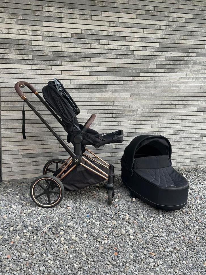 Cybex Priam Koets/Buggy/maxicosi/auto, Kinderen en Baby's, Kinderwagens en Combinaties, Zo goed als nieuw, Ophalen