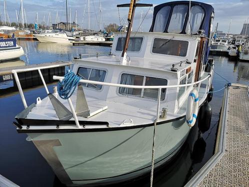 Motorboot, Watersport en Boten, Motorboten en Motorjachten, Gebruikt, Staal, 9 tot 12 meter, Diesel, Binnenboordmotor, 30 tot 50 pk