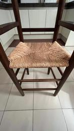 Kinderstoel met rieten zitje, Ophalen, Gebruikt, Overige typen, Aanschuifbaar