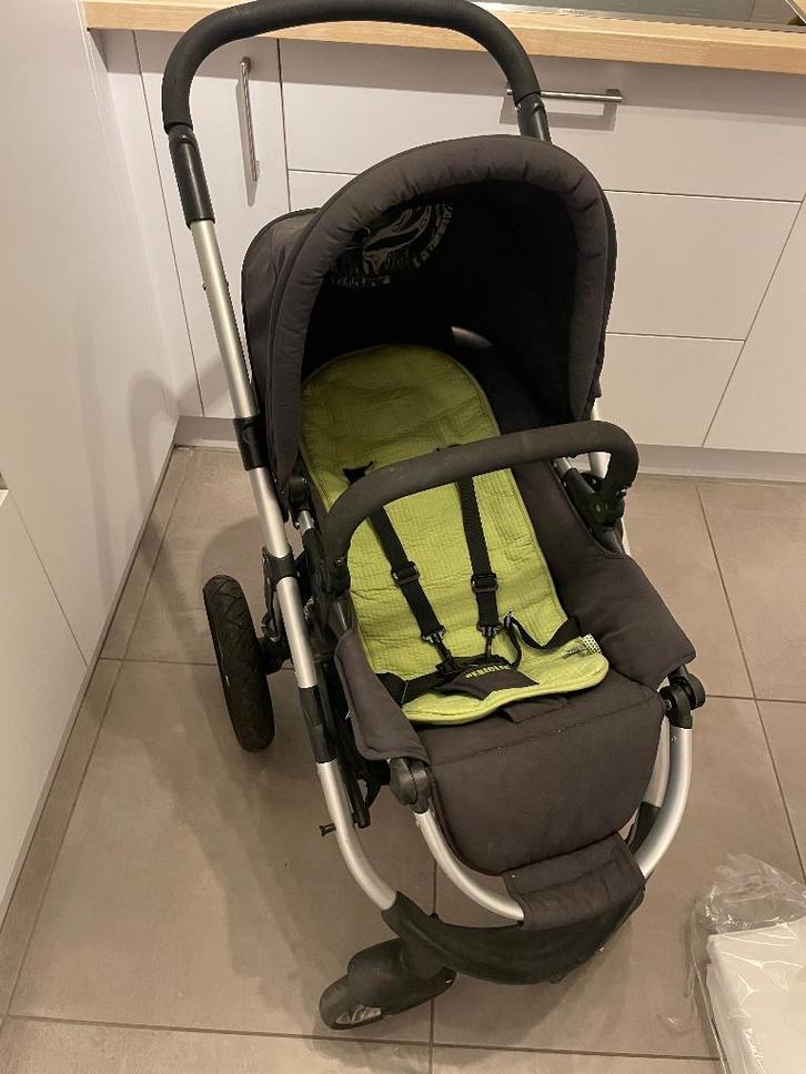 Kinderwagen / pousette, Kinderen en Baby's, Kinderwagens en Combinaties, Gebruikt, Combiwagen, Overige merken, Luchtbanden, Verstelbare duwstang
