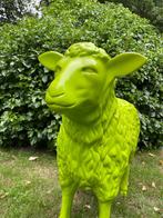 (Tuin)Beeld texel schaap, groen eye catcher tuin, boerderij,, Tuin en Terras, Tuinbeelden, Ophalen, Nieuw, Kunststof, Dierenbeeld