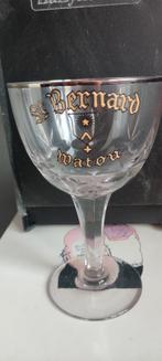 Oud email bierglas st Bernard watou, Verzamelen, Ophalen of Verzenden