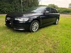 Audi A6 Break 2.0 TDI 136pk euro5b, Euro 5, Zwart, Zwart, Leder