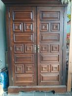 Vintage barkast + eventueel dressoir, Avec tablette(s), 100 à 150 cm, Enlèvement, Utilisé