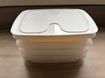 Tupperware charcuterie dozen vier stuks met inleg, Huis en Inrichting, Keuken | Tupperware, Ophalen, Zo goed als nieuw, Wit