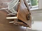 Tafel en stoelen, Huis en Inrichting, Ophalen, Gebruikt, 50 tot 100 cm, Landelijk