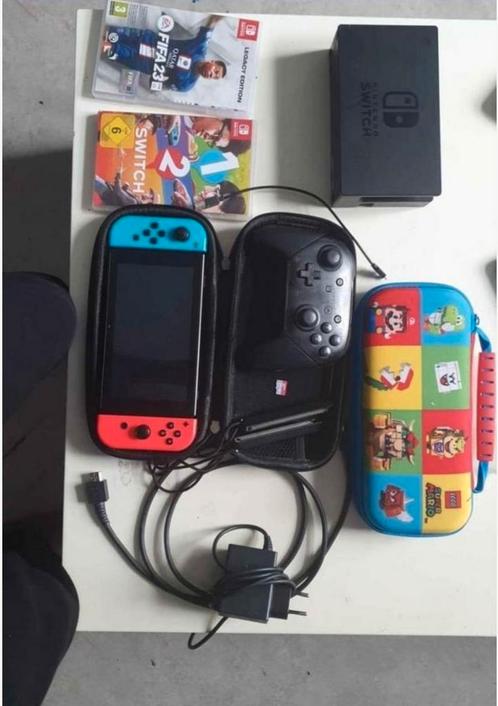 Nintendo Switch à vendre, Consoles de jeu & Jeux vidéo, Consoles de jeu | Nintendo Switch, Utilisé, Switch Original, Avec 1 manette