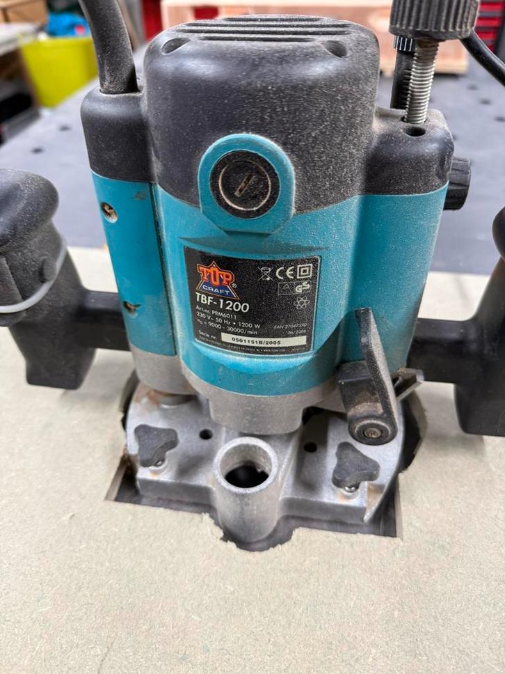 Bovenfrees topcraft, Doe-het-zelf en Bouw, Gereedschap | Freesmachines, Zo goed als nieuw, Bovenfrees, Ophalen