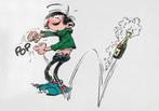Emaillebord Guust Flater - Genummerd exemplaar, Enlèvement, Gaston ou Spirou, Neuf, Autres types